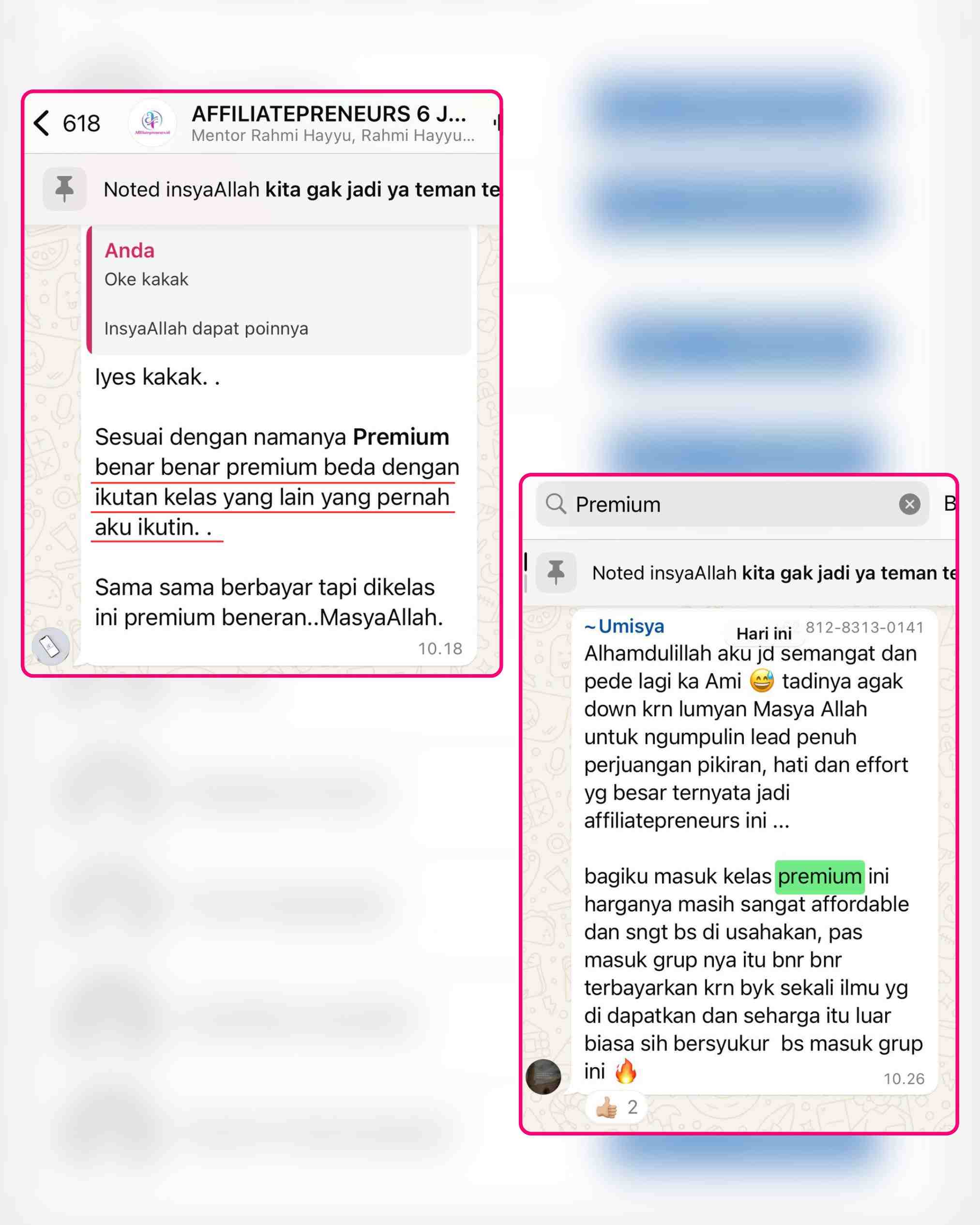 Testimoni Affiliatepreneurs 2