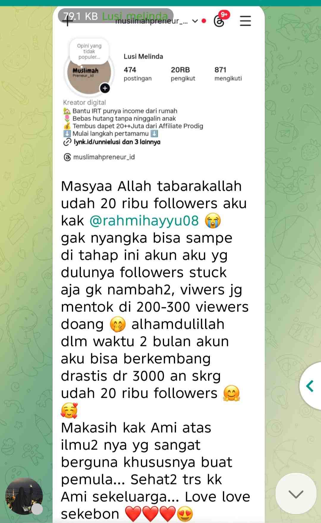 Testimoni FastTrack Ngonten 4
